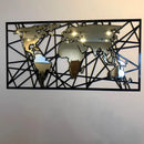 Quadro Decorativo Mapa Mundi